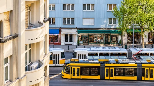 Villamos a Margit körúton